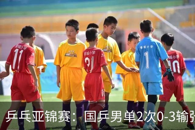乒乓亚锦赛：国乒男单2次0-3输张本智和！希望之星止步4强